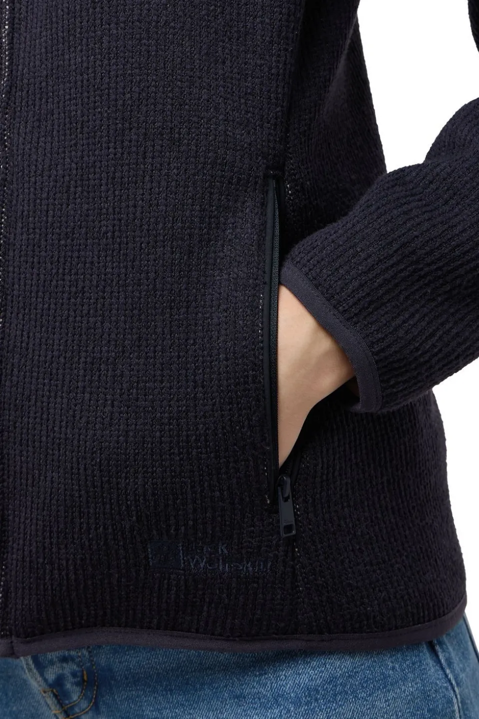 Jack Wolfskin Fleece Kaminfeuer Hoodie