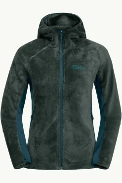 Jack Wolfskin Fleece Rotwand Hooded Fz