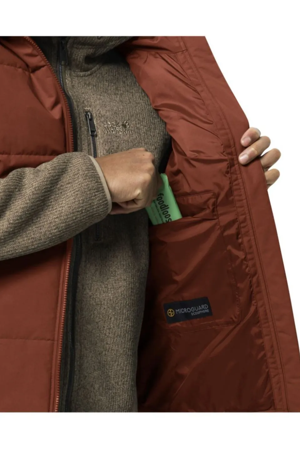 Jack Wolfskin Jas White Frost Vest