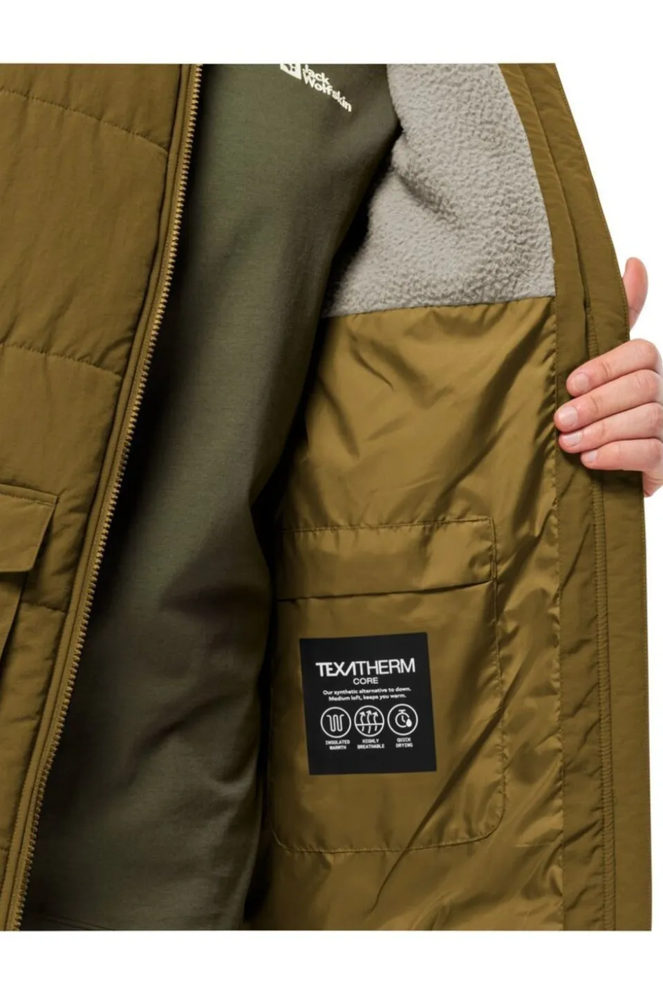 Jack Wolfskin Jas White Frost