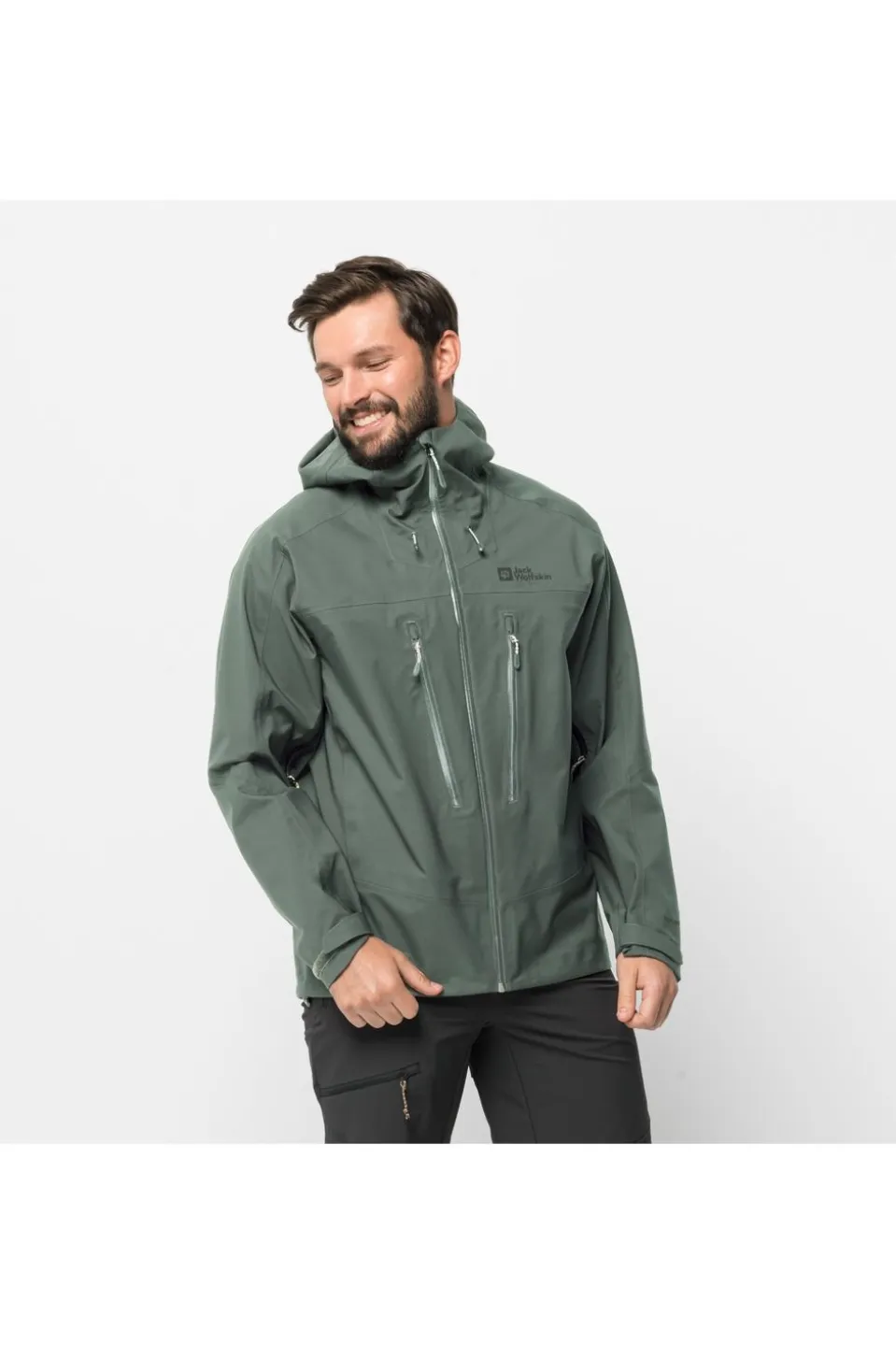 Jack Wolfskin Regenjas Kammweg 3L M