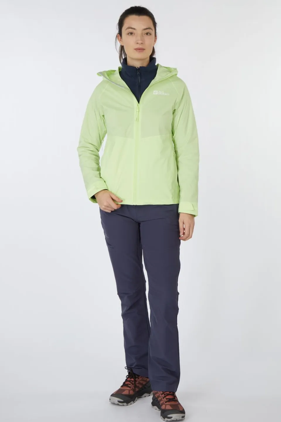 Jack Wolfskin Regenjas Prelight 2.5L Lt Jkt W