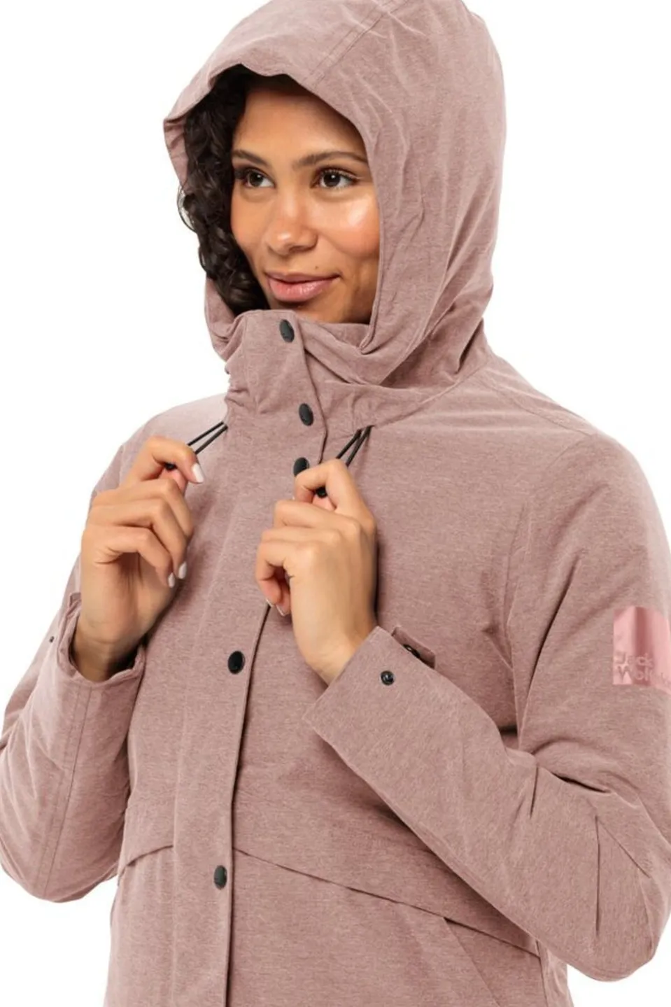 Jack Wolfskin Regenjas Snowy Park W