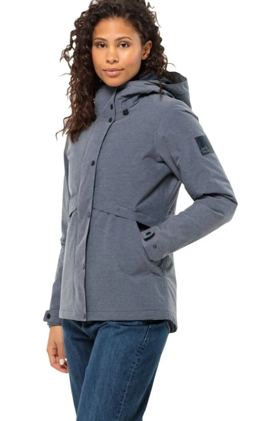 Jack Wolfskin Regenjas Snowy Park W