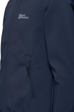 Jack Wolfskin Softshell Jas Fourwinds Jacket Kids