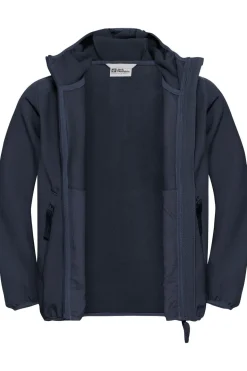Jack Wolfskin Softshell Jas Fourwinds Jacket Kids