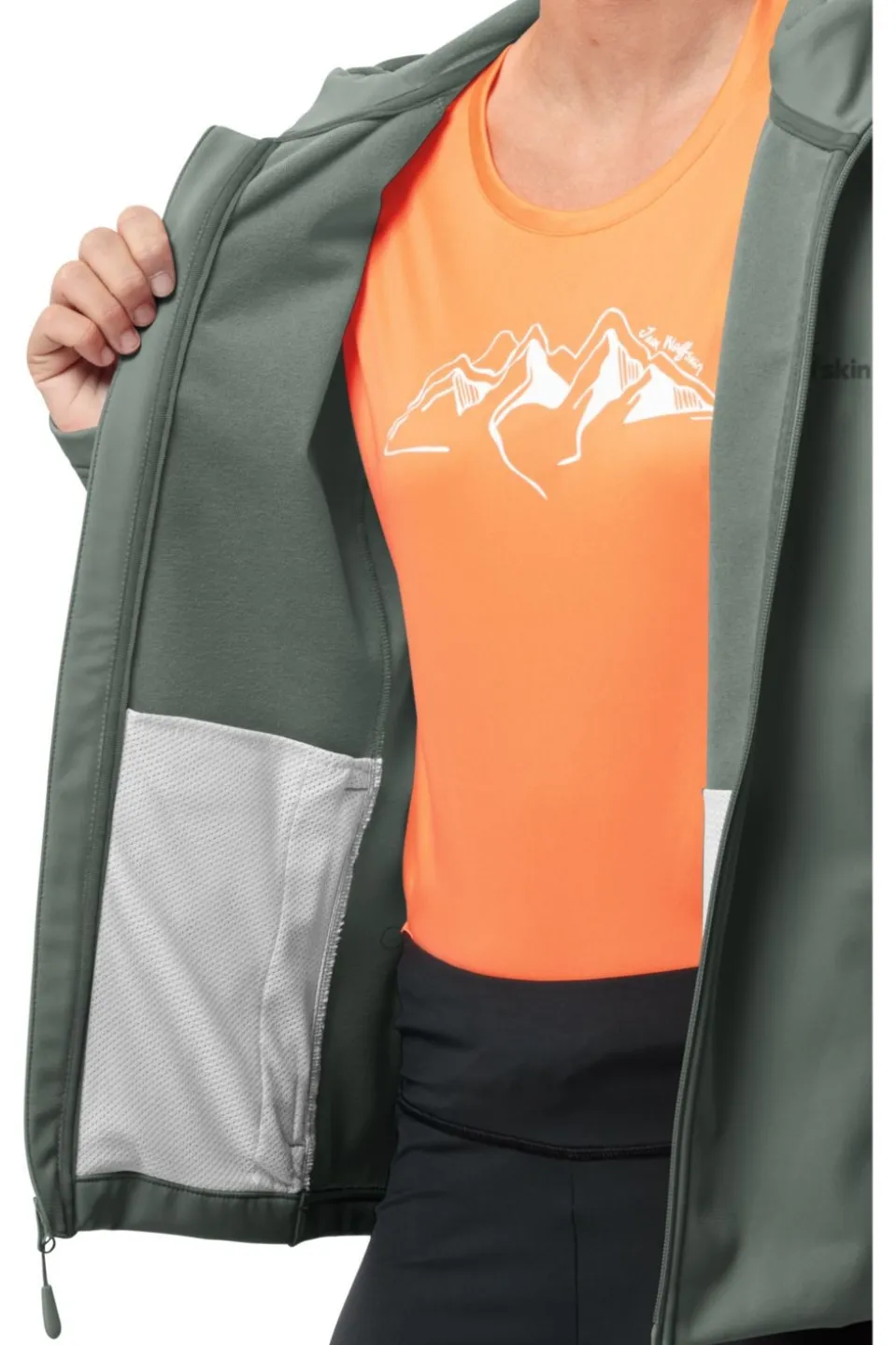 Jack Wolfskin Softshell Jas Bornberg Softshell
