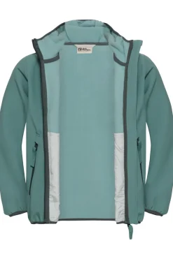 Jack Wolfskin Softshell Jas Fourwinds Jacket Kids