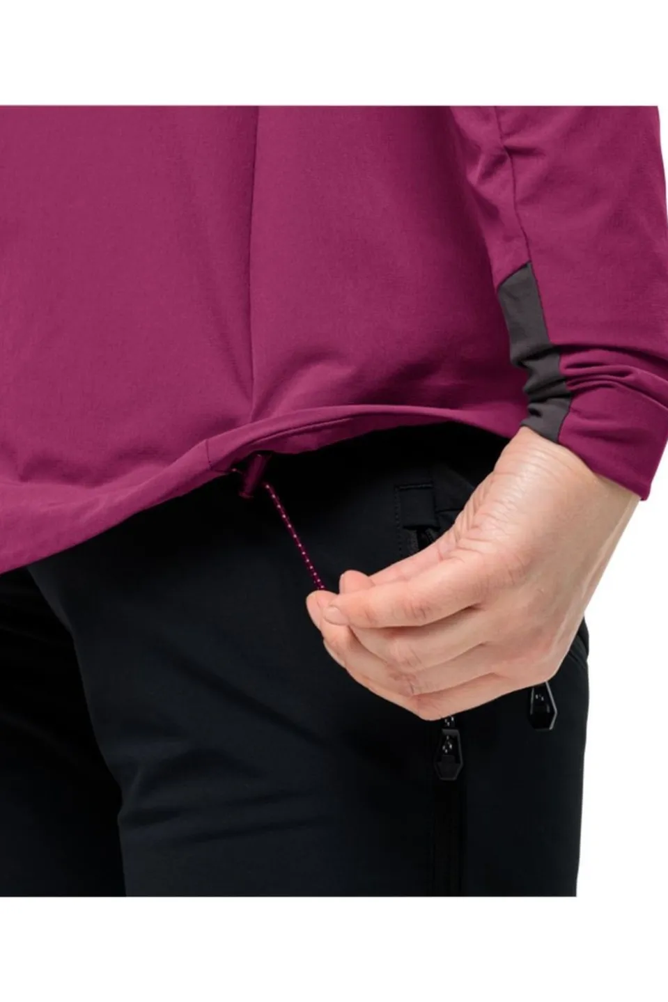 Jack Wolfskin Softshell Jas Alpspitze Hoodie W