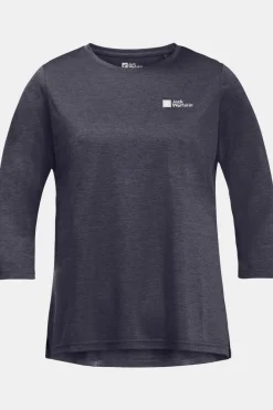 Jack Wolfskin T-Shirt Crosstrail 3/4 Sleeve Tee