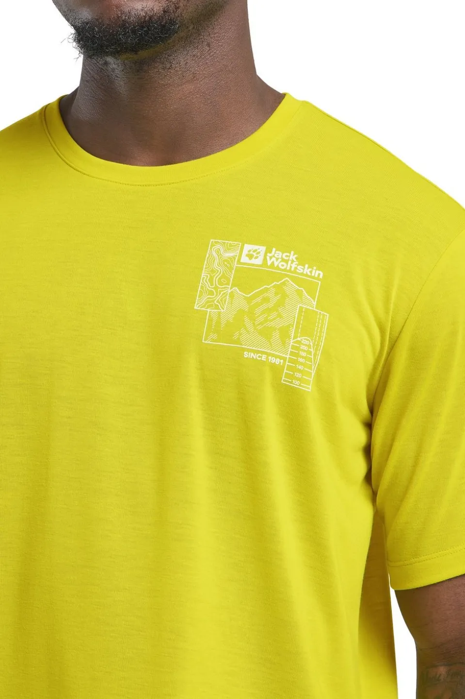 Jack Wolfskin T-Shirt Vonnan Graphic T M