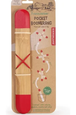 Kikkerland Speelgoed Huckleberry Pocket Boomerang
