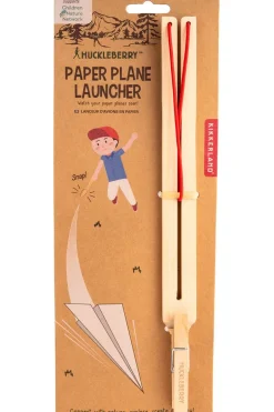Kikkerland Speelgoed Huckleberry Paper Plane Launcher
