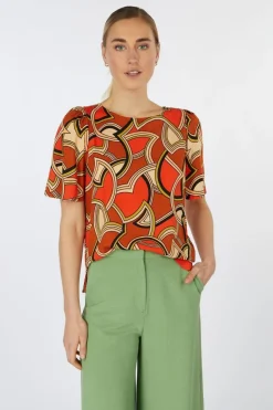 King Louie Blouse Lizzy Top Mellow Dobby