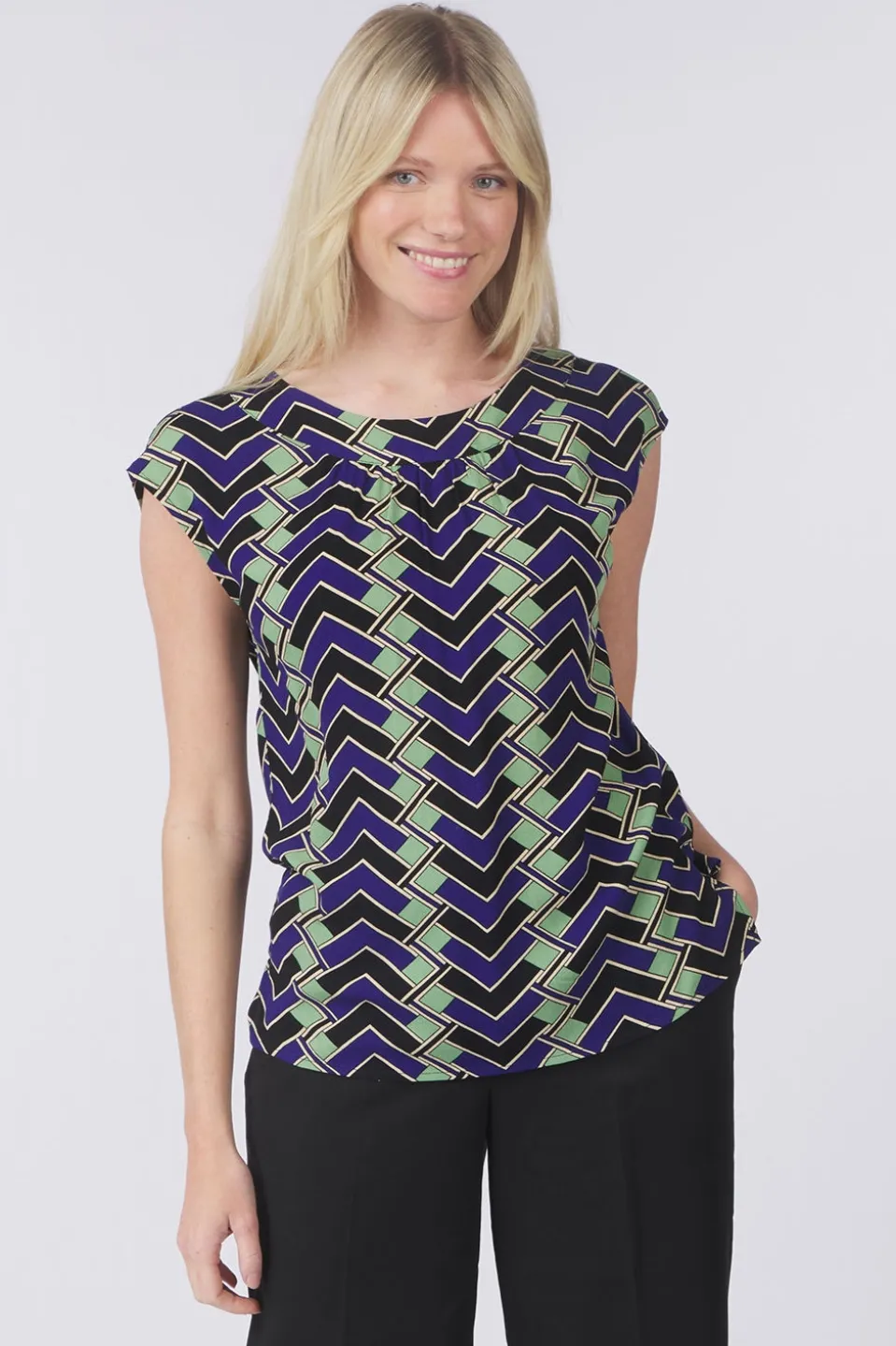 King Louie Blouse Shirley Top Caen