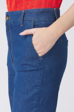 King Louie Jeans Lisa Culotte Chambray
