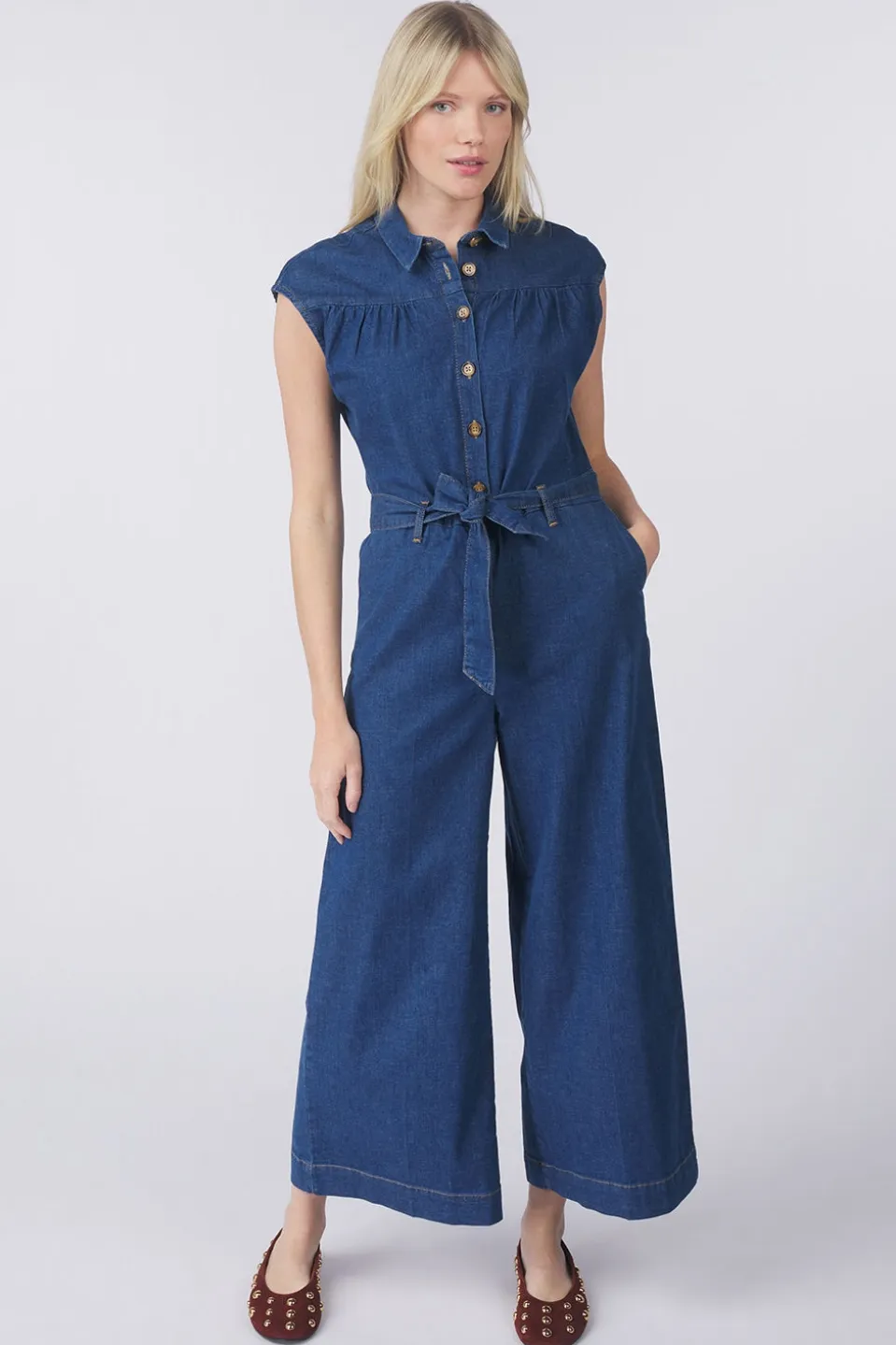 King Louie Jumpsuit Amy Jumpsuit Chambray