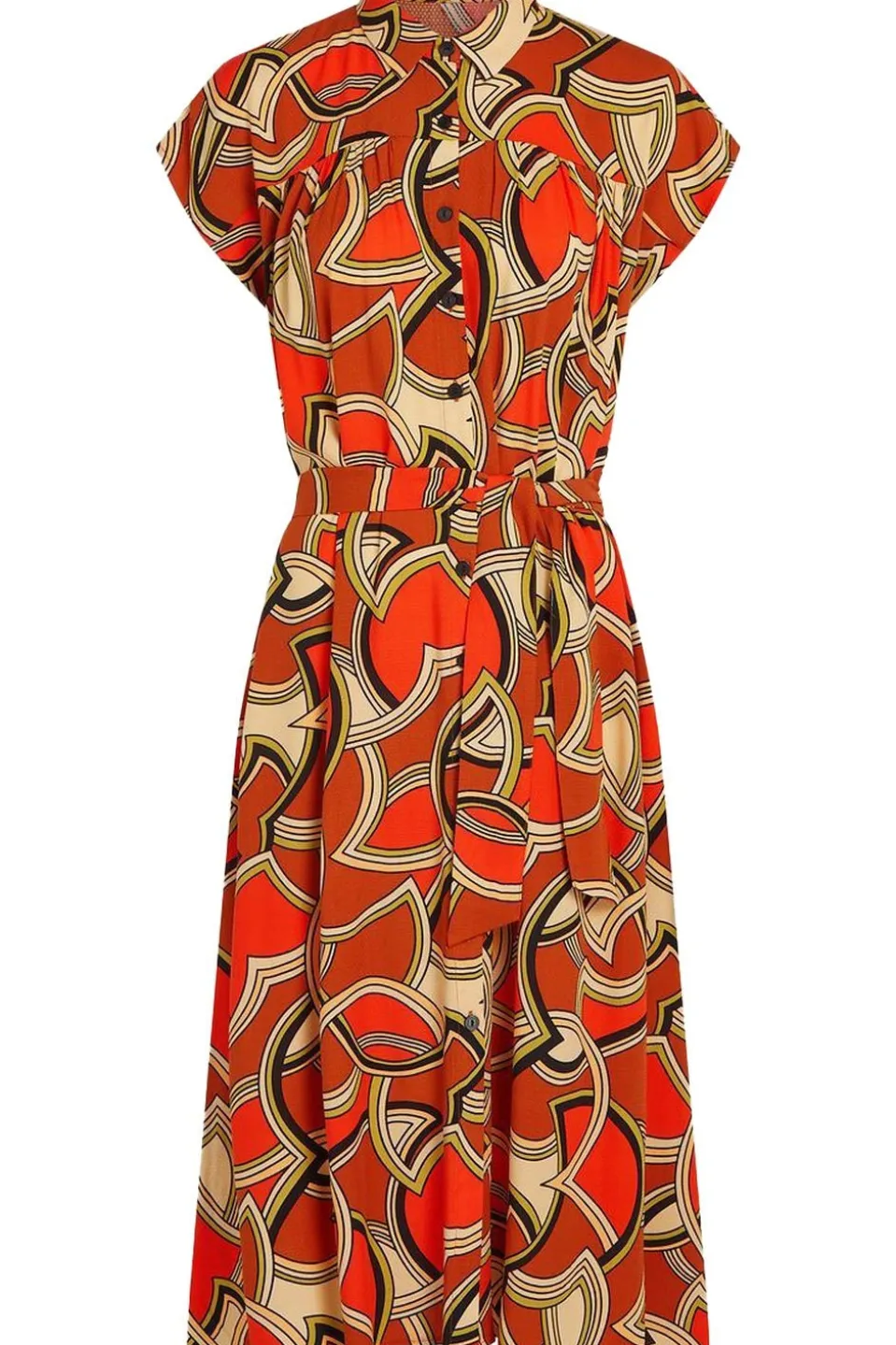 King Louie Jurk Amy Dress Mellow Dobby