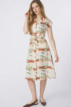 King Louie Jurk Irene Dress Antibes