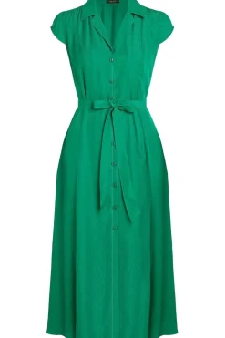 King Louie Jurk Violante Dress Saxon