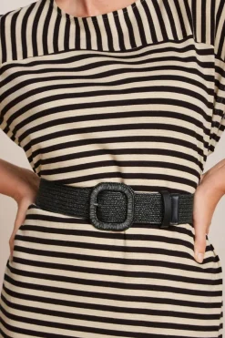 King Louie Riem Raffia Belt