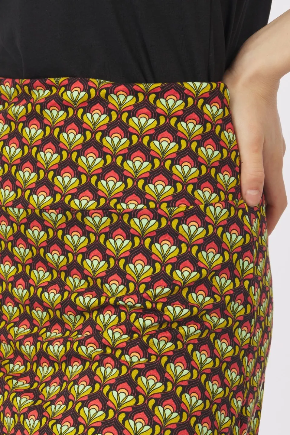King Louie Rok Border Skirt Toulouse