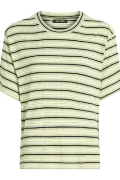 King Louie T-Shirt Boxy Tee Seaside Stripe