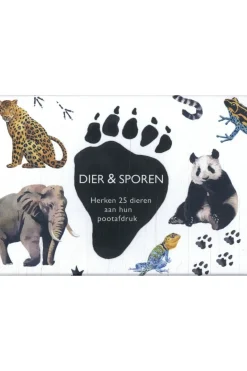 Kosmos Boek Dier & Sporen - Herken 25 Dieren Aan Hun Pootafdruk
