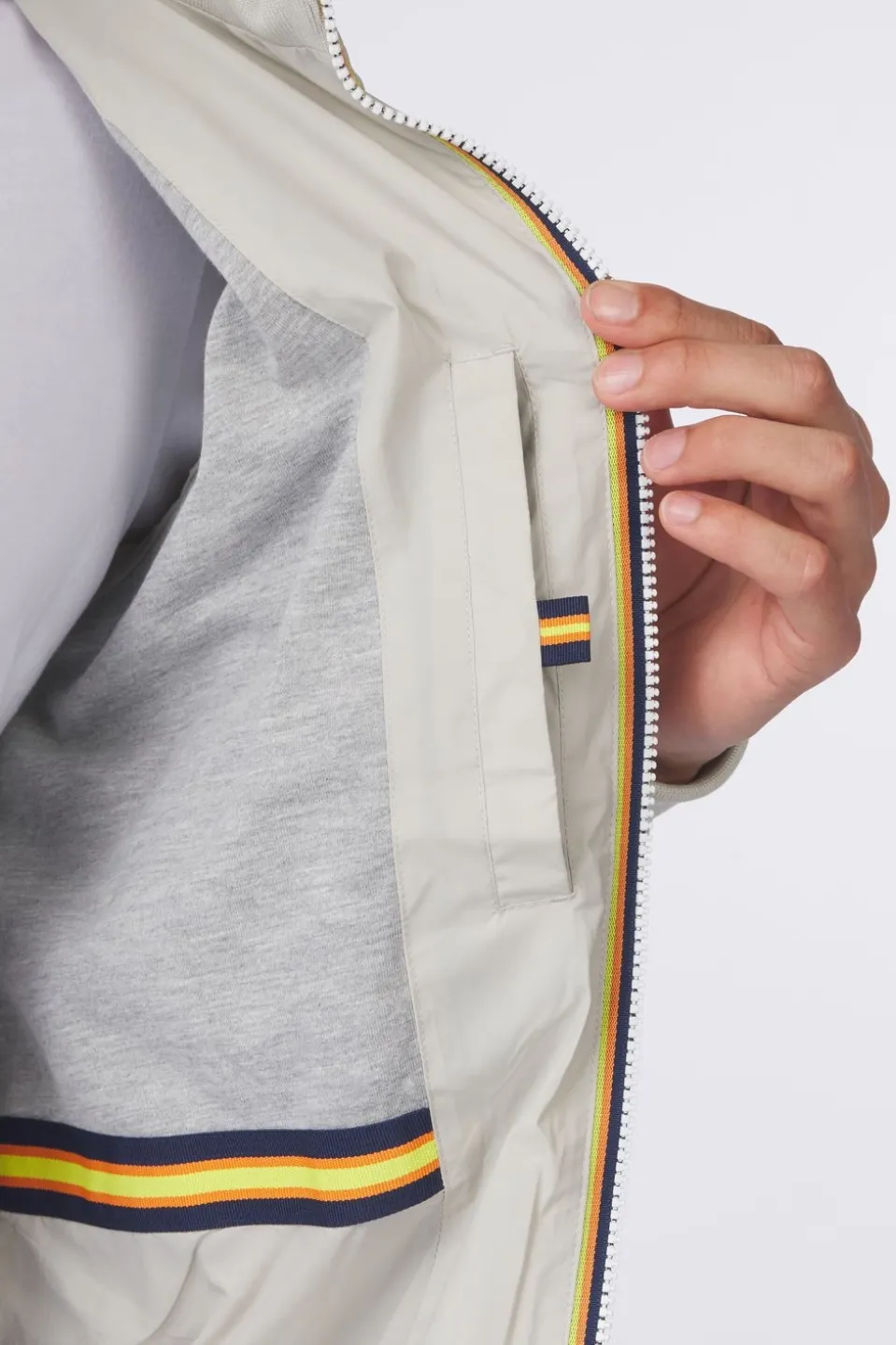K-Way Jas Amaury Stretch Nylon Jersey