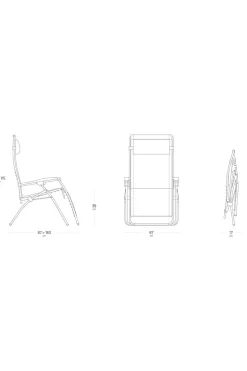Lafuma Mobilier Campingstoel Rsxa Clip