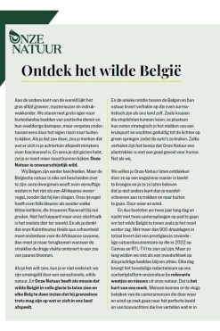 Lannoo Boek Vlaanderen Wandelboek 20 Wandelingen Door Natuurgebieden