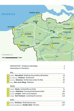 Lannoo Boek Vlaanderen Wandelboek 20 Wandelingen Door Natuurgebieden