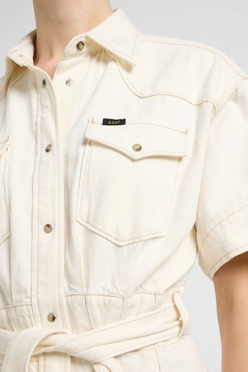 LEE Jurk Ss Maxi Western