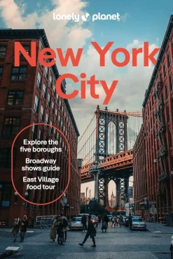 Lonely Planet New York city 13 guide + map