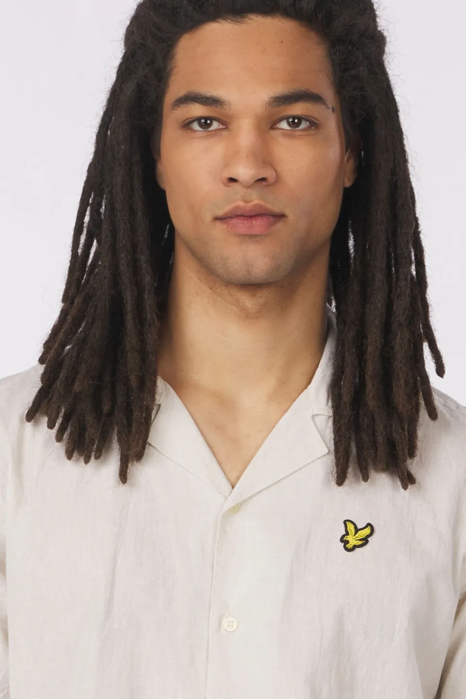 Lyle & Scott Hemd Linen Blend Oxford Revere Legacy