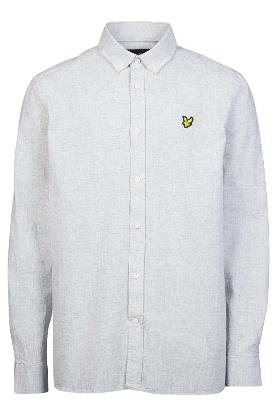 Lyle & Scott Hemd Linen Blend Oxford Legacy