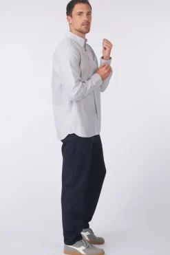 Lyle & Scott Hemd Stripe Oxford Legacy