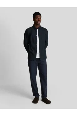 Lyle & Scott Hemd Tonal Eagle Plain Oxford