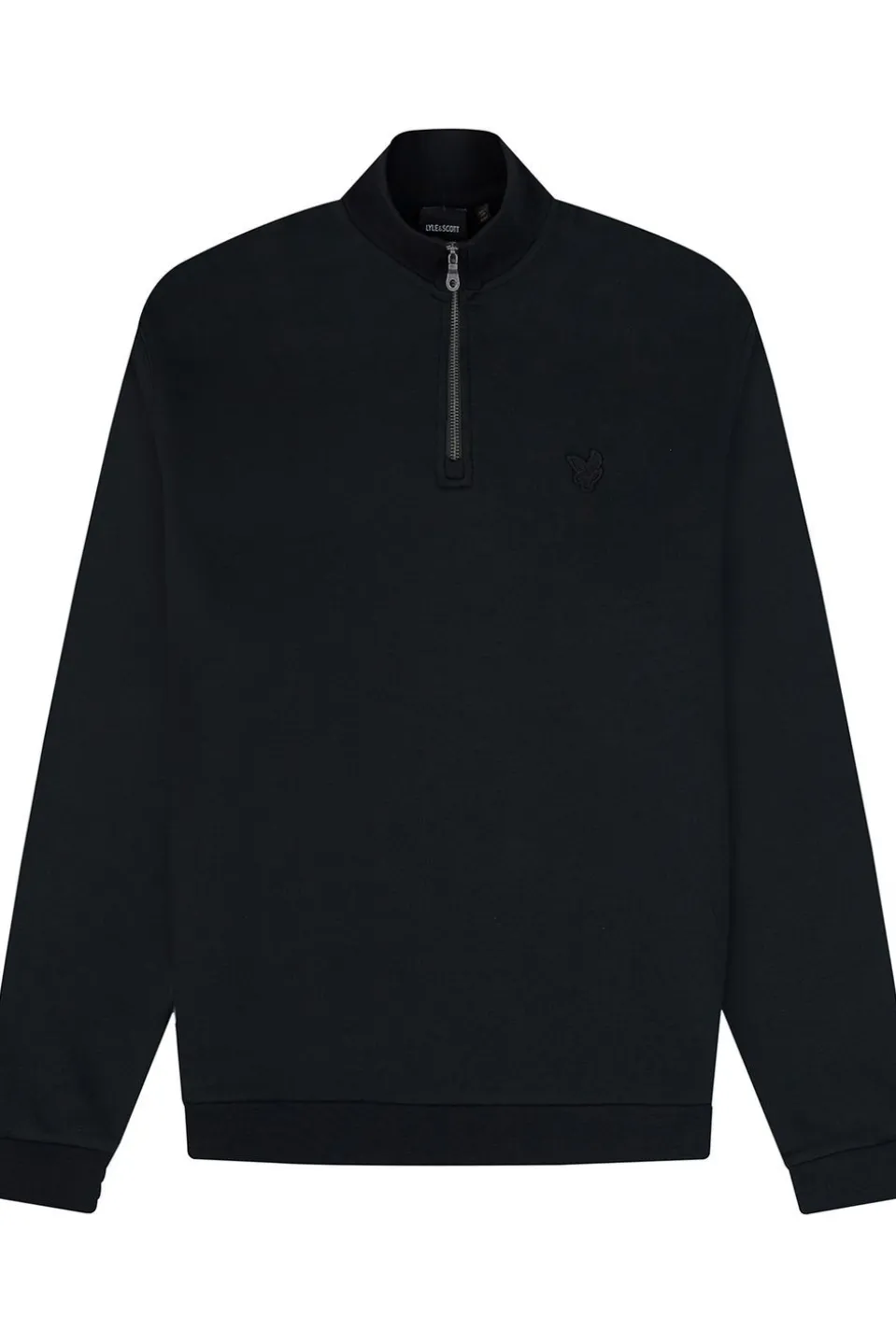 Lyle & Scott Trui Tonal Eagle Quarter Zip Sweat Tonal Eagle