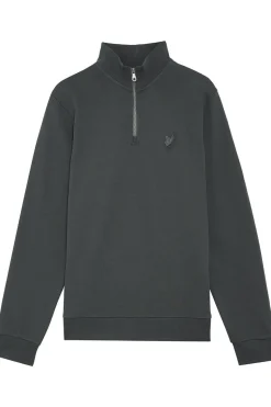 Lyle & Scott Trui Tonal Eagle Quarter Zip Sweat Tonal Eagle