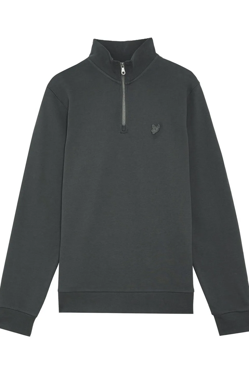 Lyle & Scott Trui Tonal Eagle Quarter Zip Sweat Tonal Eagle