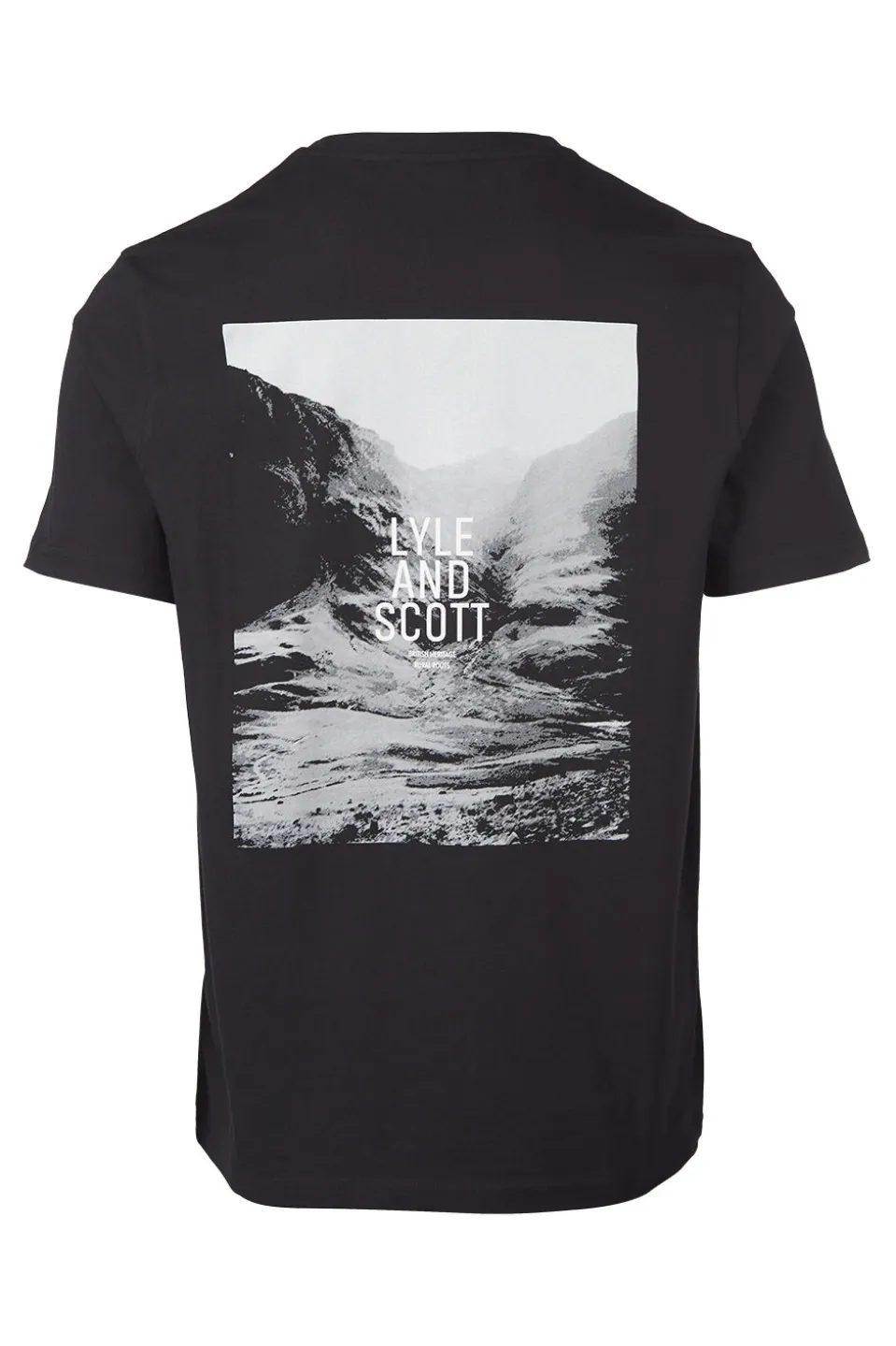 Lyle & Scott T-Shirt Scottish Hills Graphic Graphics