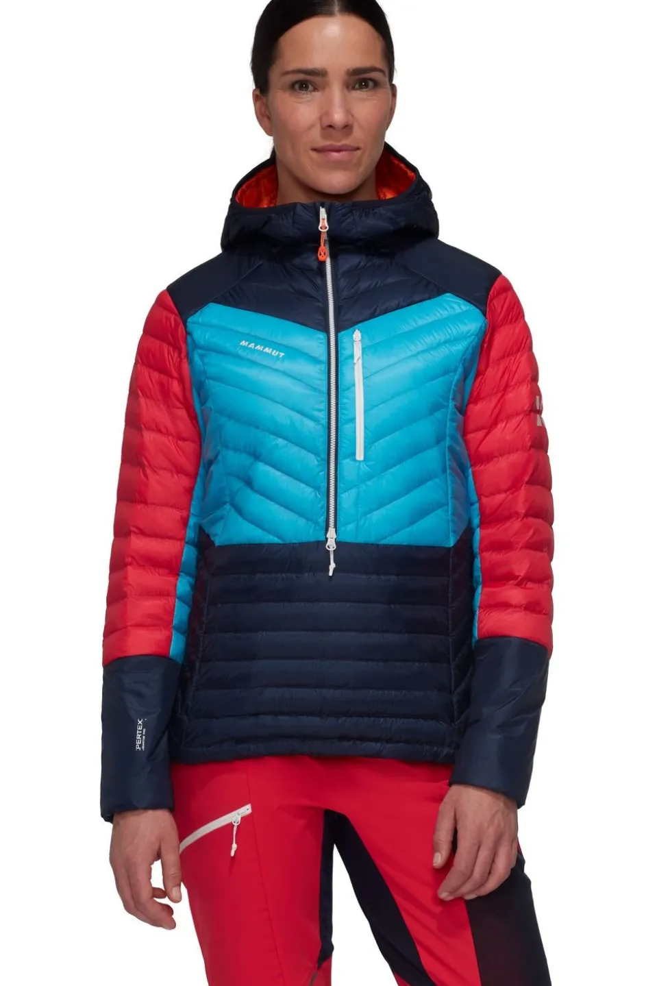 Mammut Donsjas Eiger Speed In Half Zip Hoodie Women