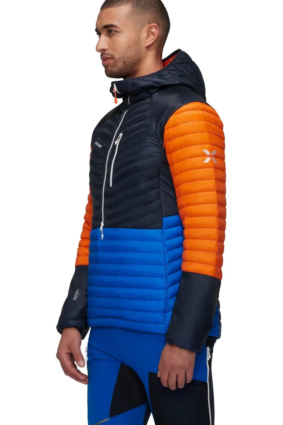 Mammut Donsjas Eiger Speed In Half Zip Hoodie Men