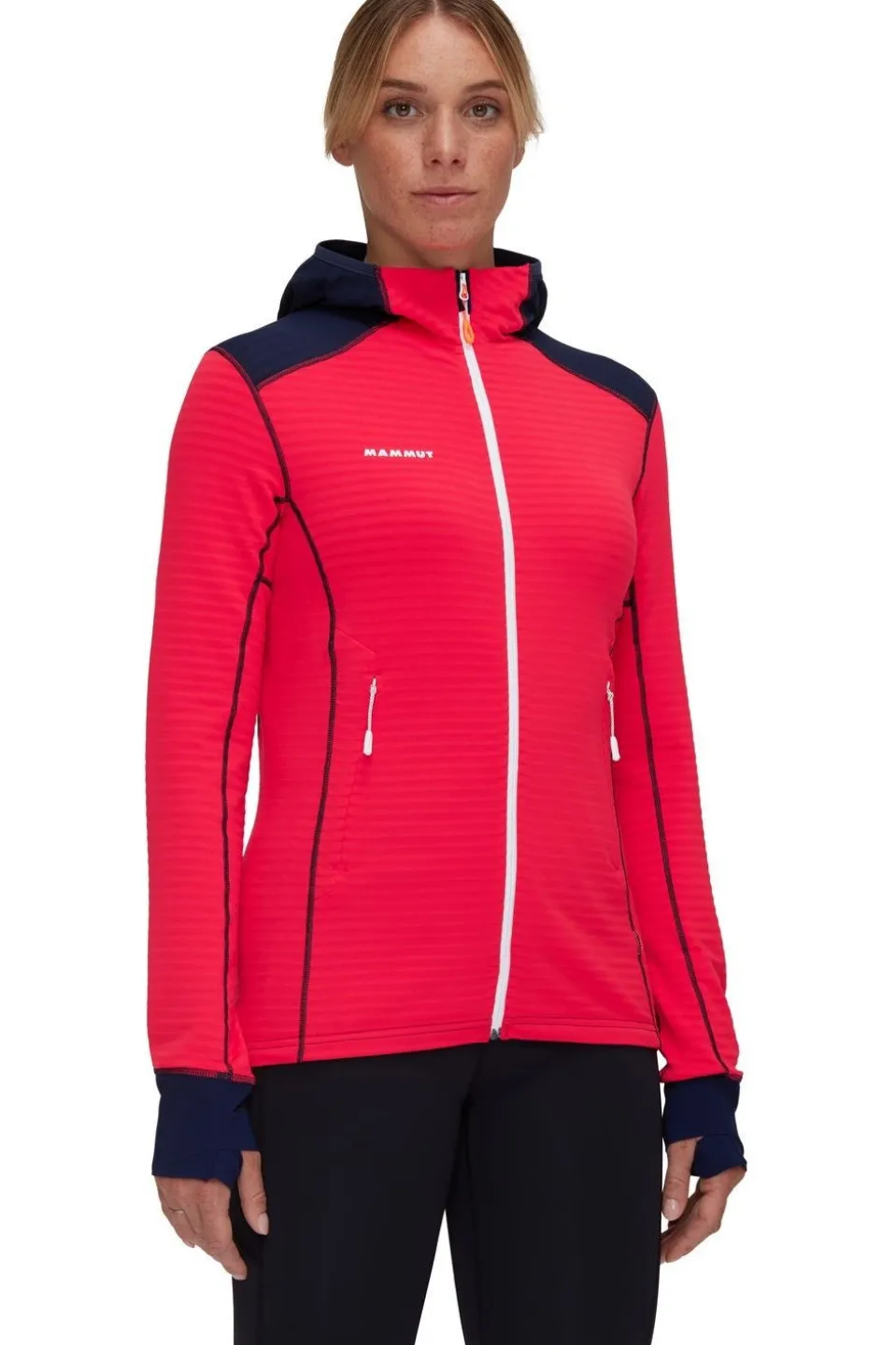 Mammut Fleece Taiss Light Ml Hooded Wms Jacket