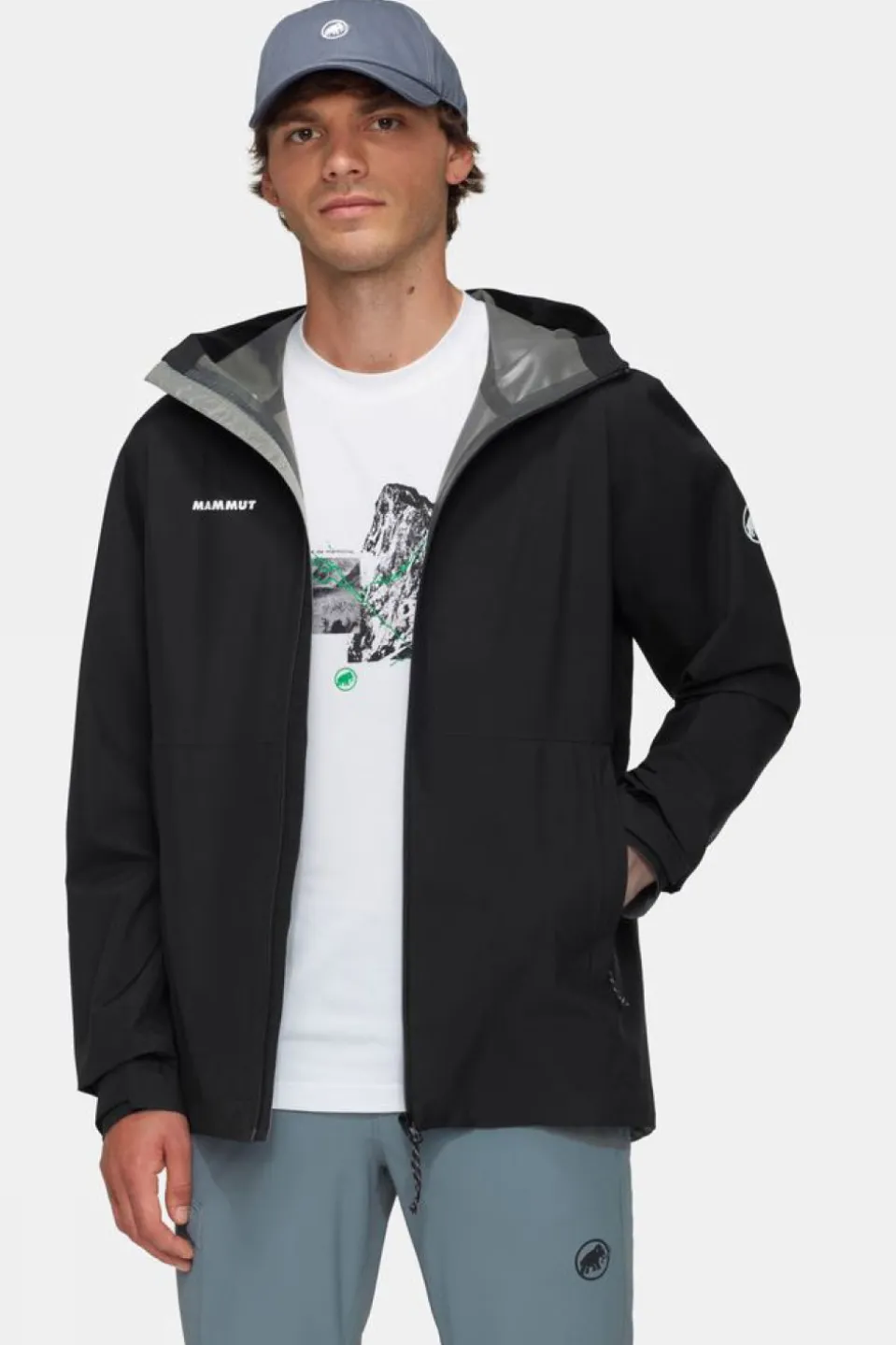 Mammut Regenjas Linard Light Hs Hooded Jacket