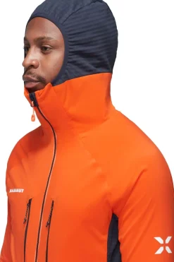 Mammut Softshell Jas Eiger Nordwand Ml Hybrid Hooded Jacket Men