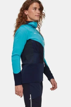 Mammut Trui Eiger Speed Ml Hybrid Half Zip Hoodie Women