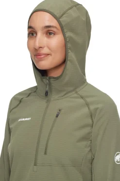 Mammut T-Shirt Madris Light Ml Half Zip Hoody Women