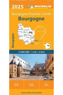 Michelin Boek Bourgogne 2021 519 Mich (R)